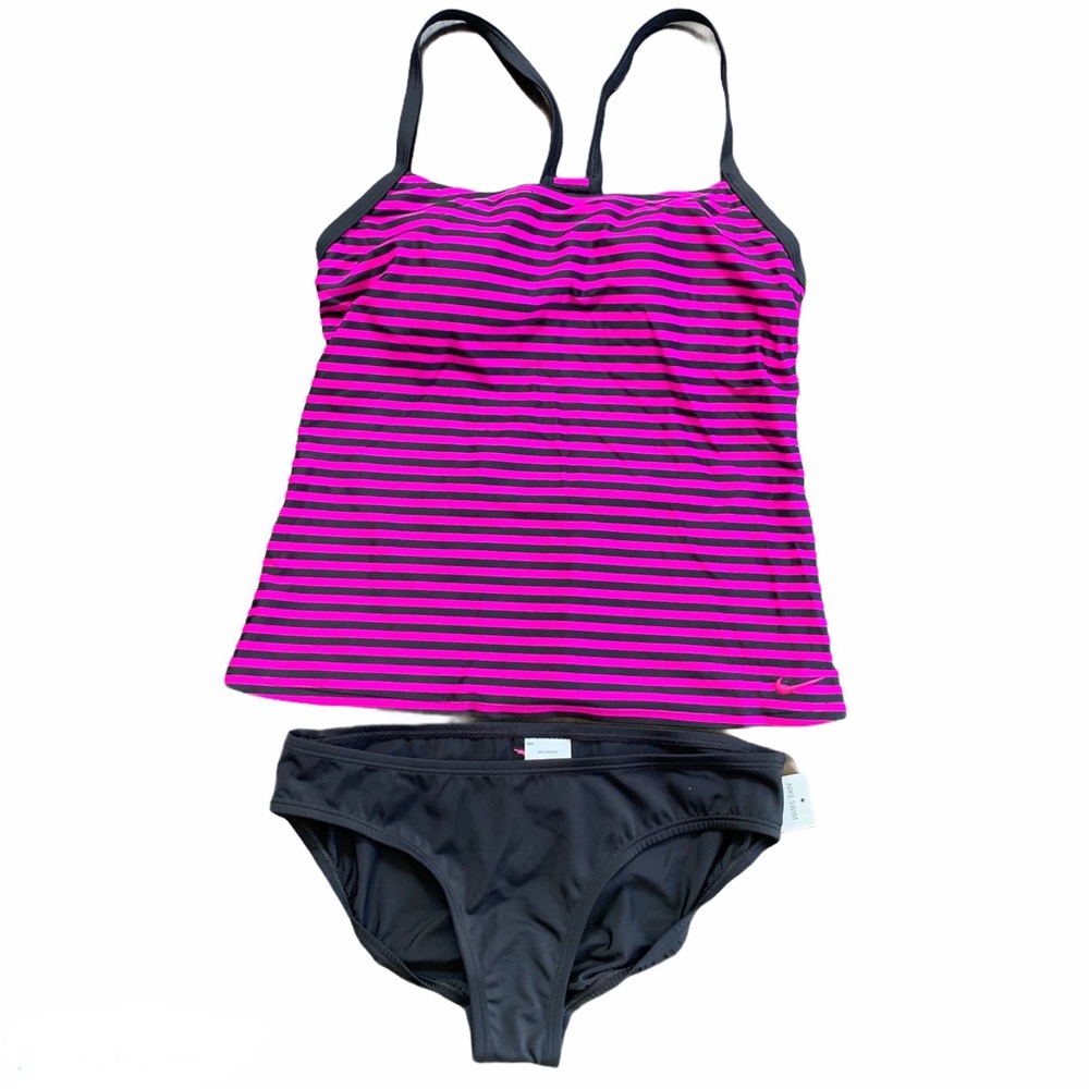 NWT 2 PIECE NIKE SWIMSUIT SWIMWEAR TANKINI